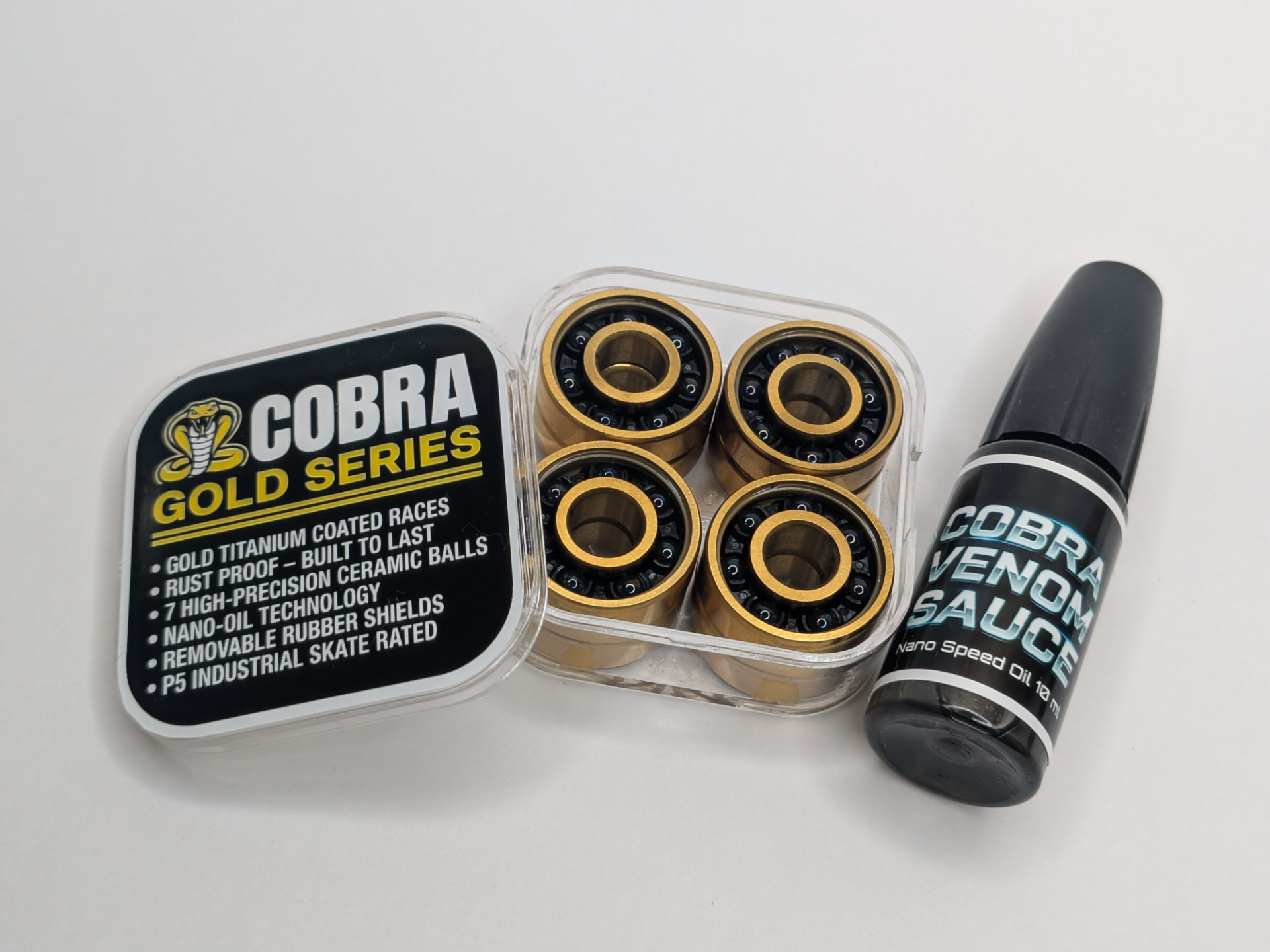 COBRA GOLD SERIES CERAMIC BEARINGS + VENOM SAUCE — 3