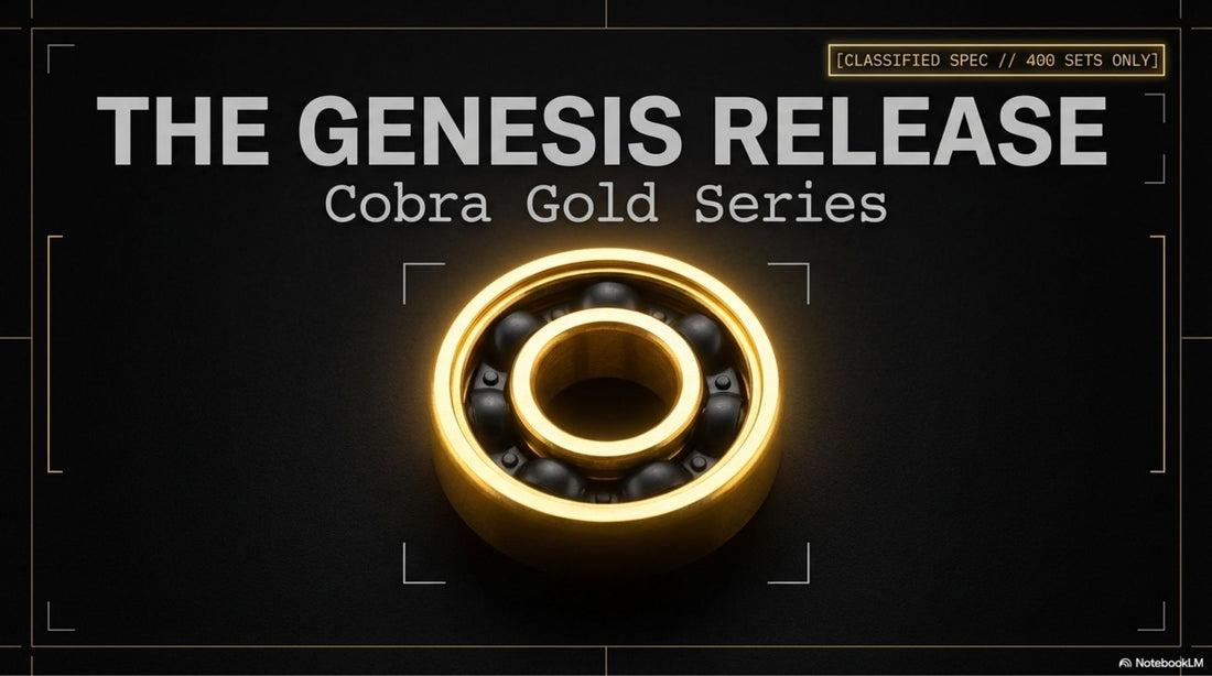 🐍 Our New Cobra Gold Series Bearings!