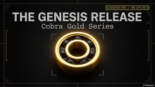 🐍 Our New Cobra Gold Series Bearings!