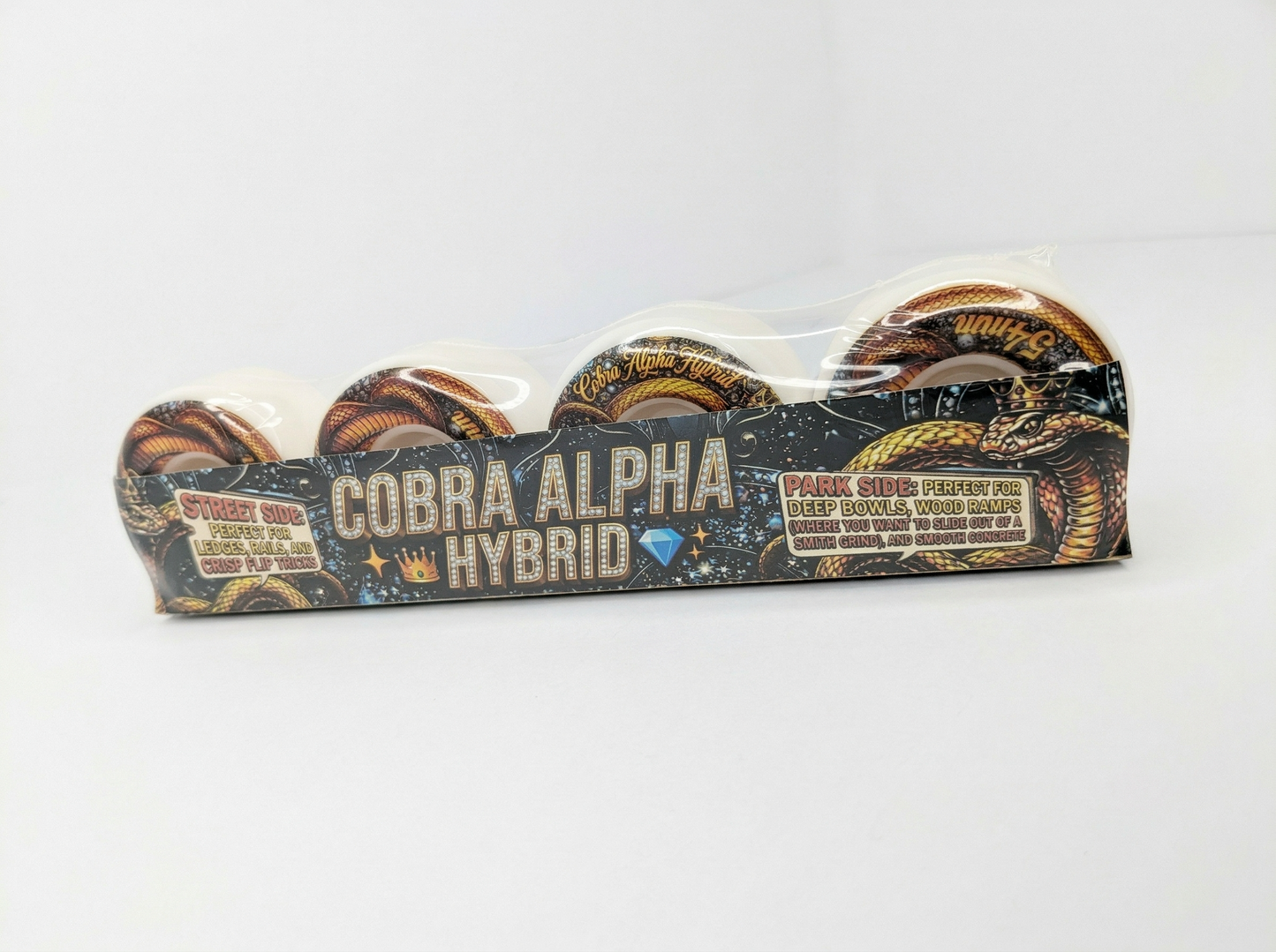 Cobra Alpha-Hybrid Skateboard Wheel